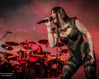 Nightwish / Floor Jansen : Photo Print #3 Symphonic Metal Rock Legend - *Free Postage to the UK*