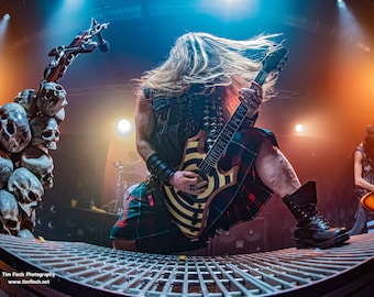 Zakk Wylde / Black Label Society - Photo Print #16 - Guitar Legend - *Free Postage to the UK*