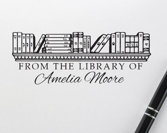 book plate stamp etsy