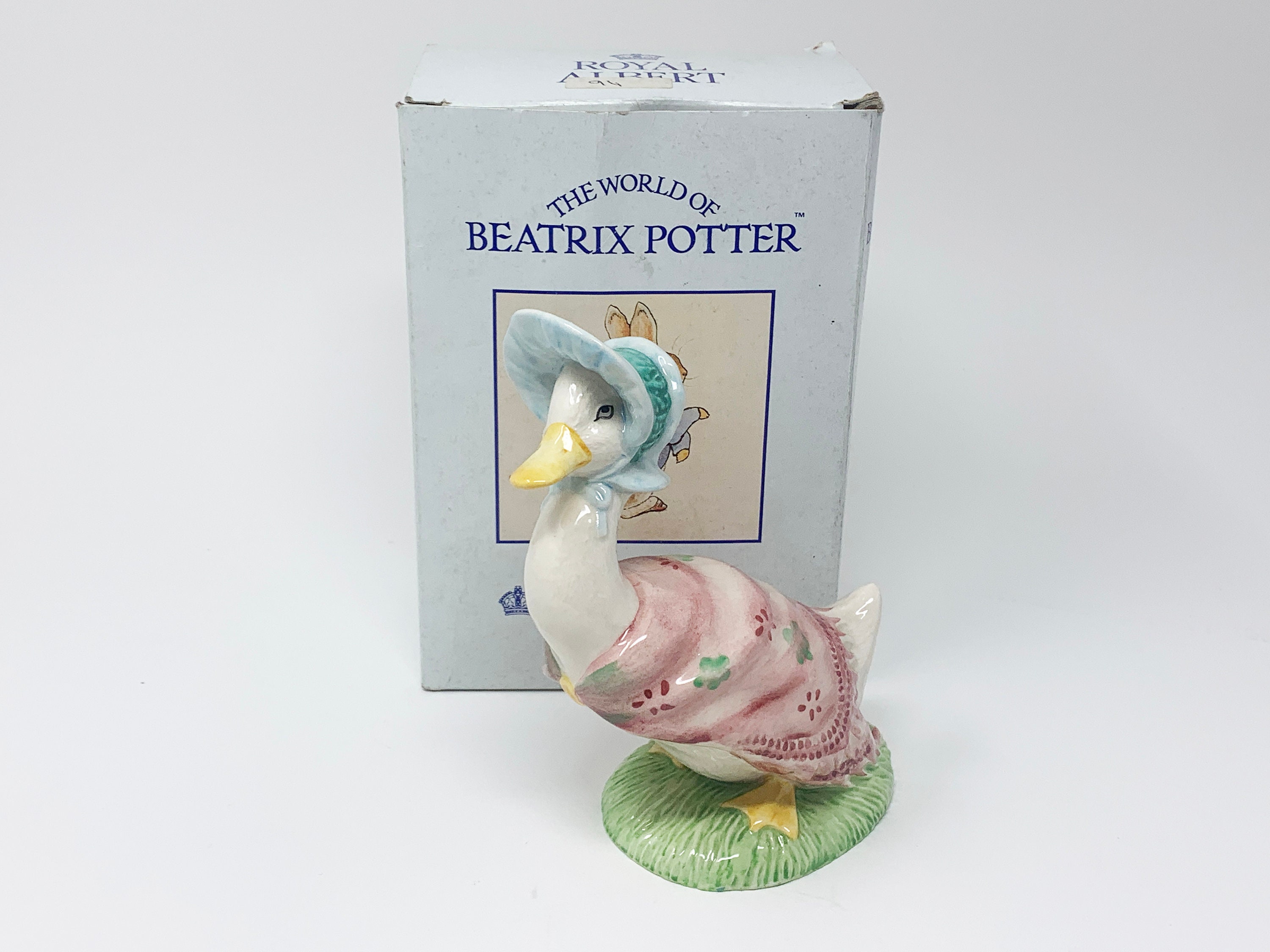 BESWICK beatrix potter Mr＆MrsPuddleduck Large Beatrix Potter Peter Rabbit Figurines, Boxed Prince