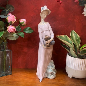 Lladro Figurine 2096 Nosy Puppy Gres Finish - Etsy