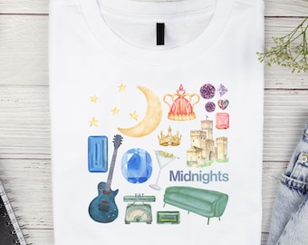 Midnights Album Icon PNG File, Sublimation Design (Digital Download)