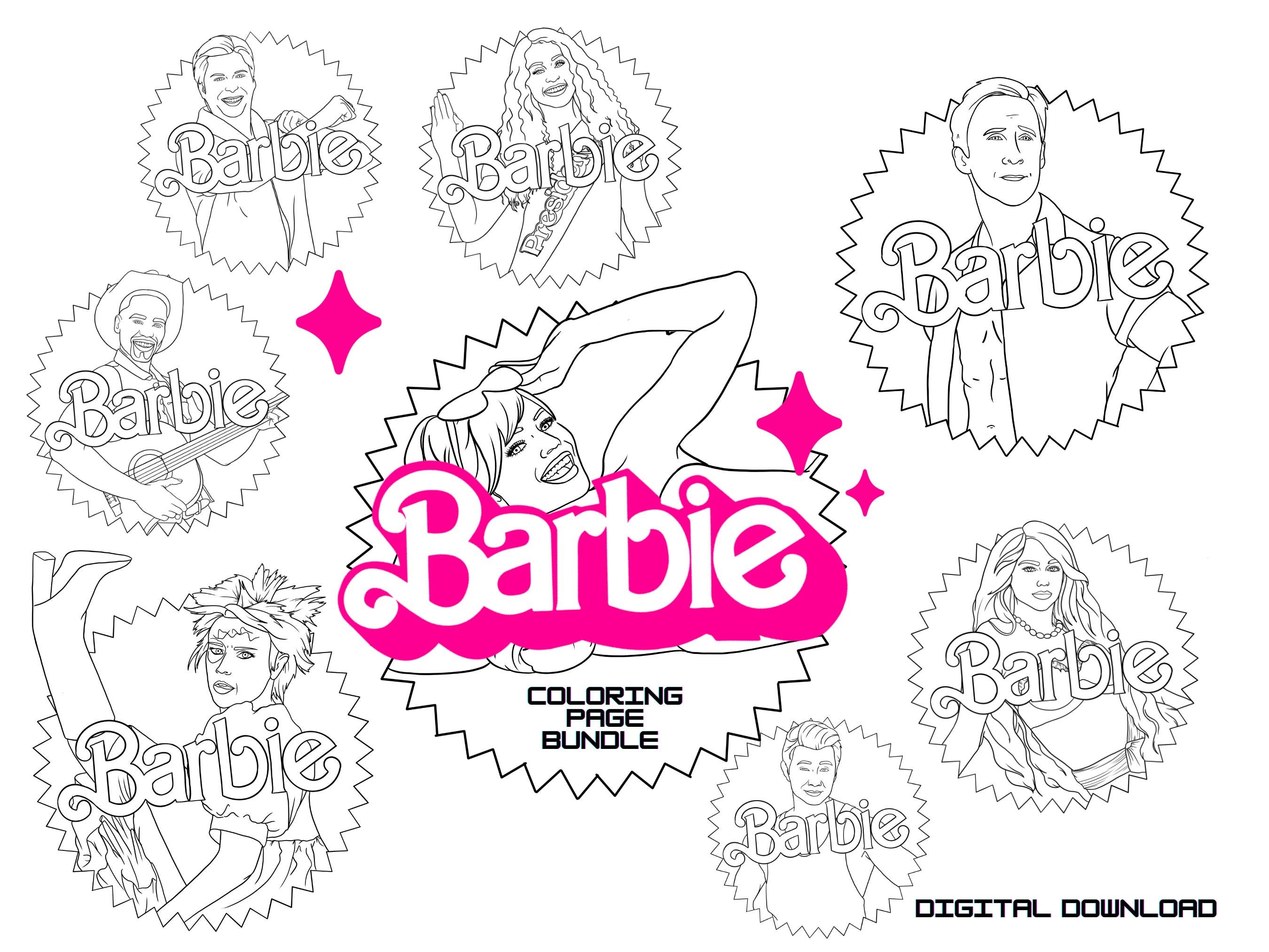 Barbie coloring pages pdf activities book summer coloring pages,coloring  book