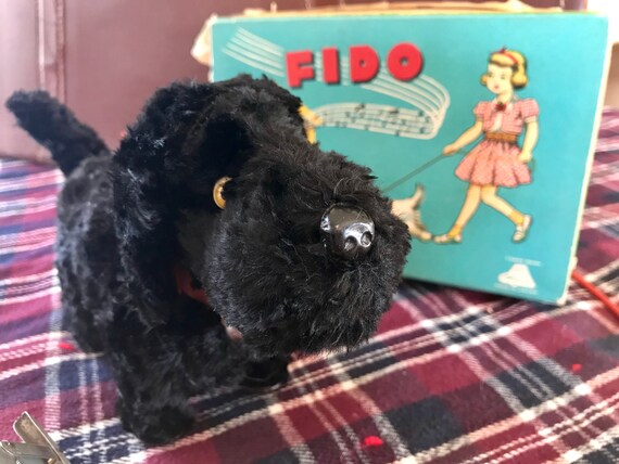 toy mechanical dog