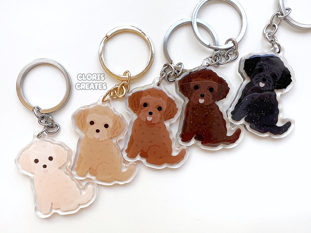 Fashion Bear Keychain Animal Charm Resin Dolls Toys DIY Jewelry Making  Craft Women Bag Car Mobile Phone Accessories Friend Gift