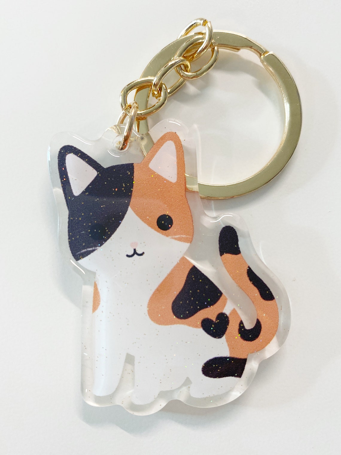 Cute Cat Breed Clear Acrylic Keychains Cartoon Art Style on Etsy