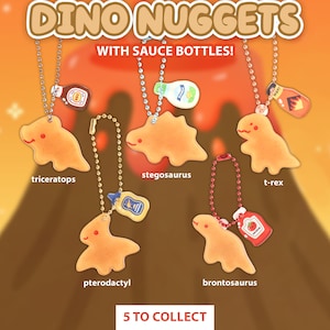 Dinosaur Nugget Mystery Blind Bag | Dino Shaped Food Art Random