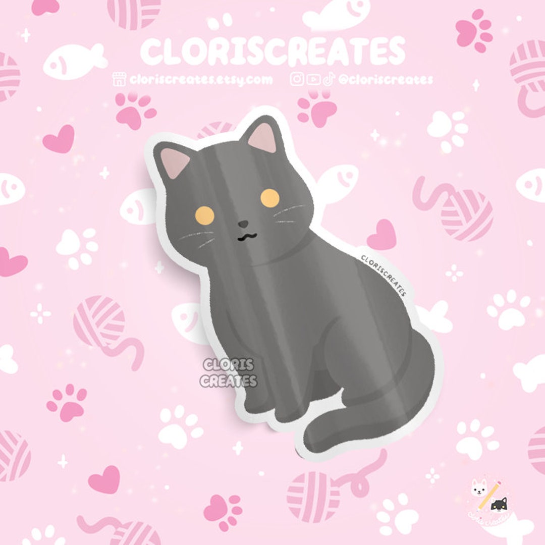 Exotic Shorthair Sticker | Cute Cat Stickers