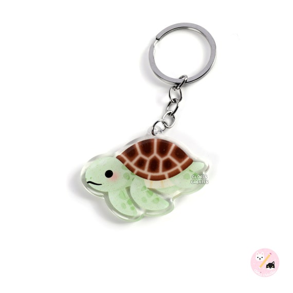 Cute turtle keychain store