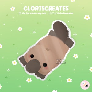 Platypus Waterproof Vinyl Sticker | Kawaii Chibi Wild Aussie Animal Lover Art Decal | Cute Cartoon Zoo Souvenir Australian Wildlife Gift