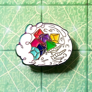 Rainbow Dragon Enamel Pin