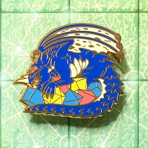 Blue Dragon Pin