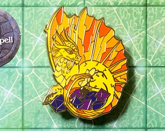 Gold Dragon Version 2 Pin