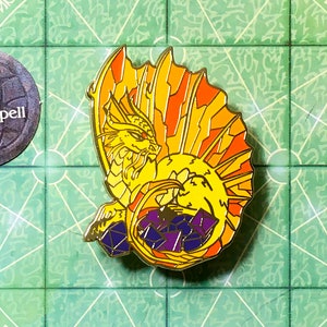 Gold Dragon Version 2 Pin