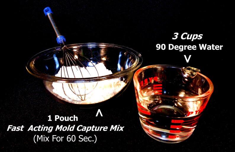 Mold Capture Impression Mix for Copy Me Personal Casting Products 2