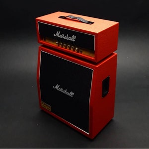 Miniature Amplifier Orange Sound 2 Stack Instrument Musical Display Gift