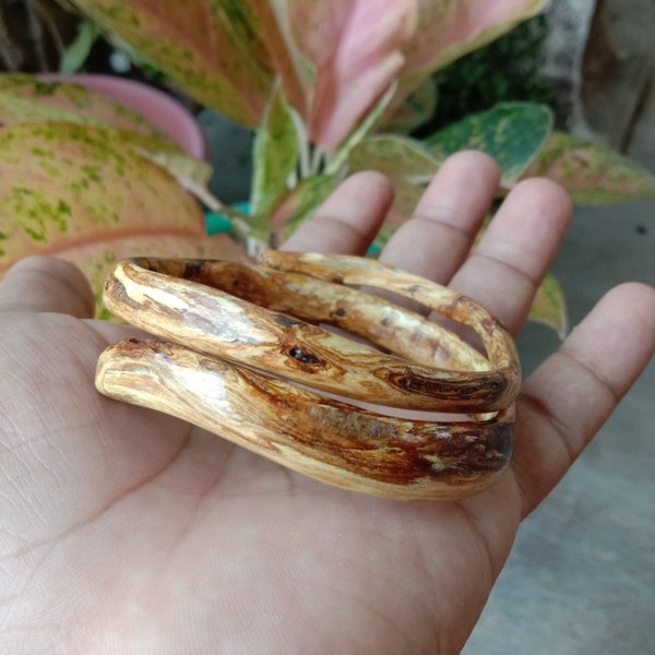 AKAR BAHAR BRAHMA Coral Bangle Natuurlijke Armband Indonesisch Handgemaakte Echte Exotische