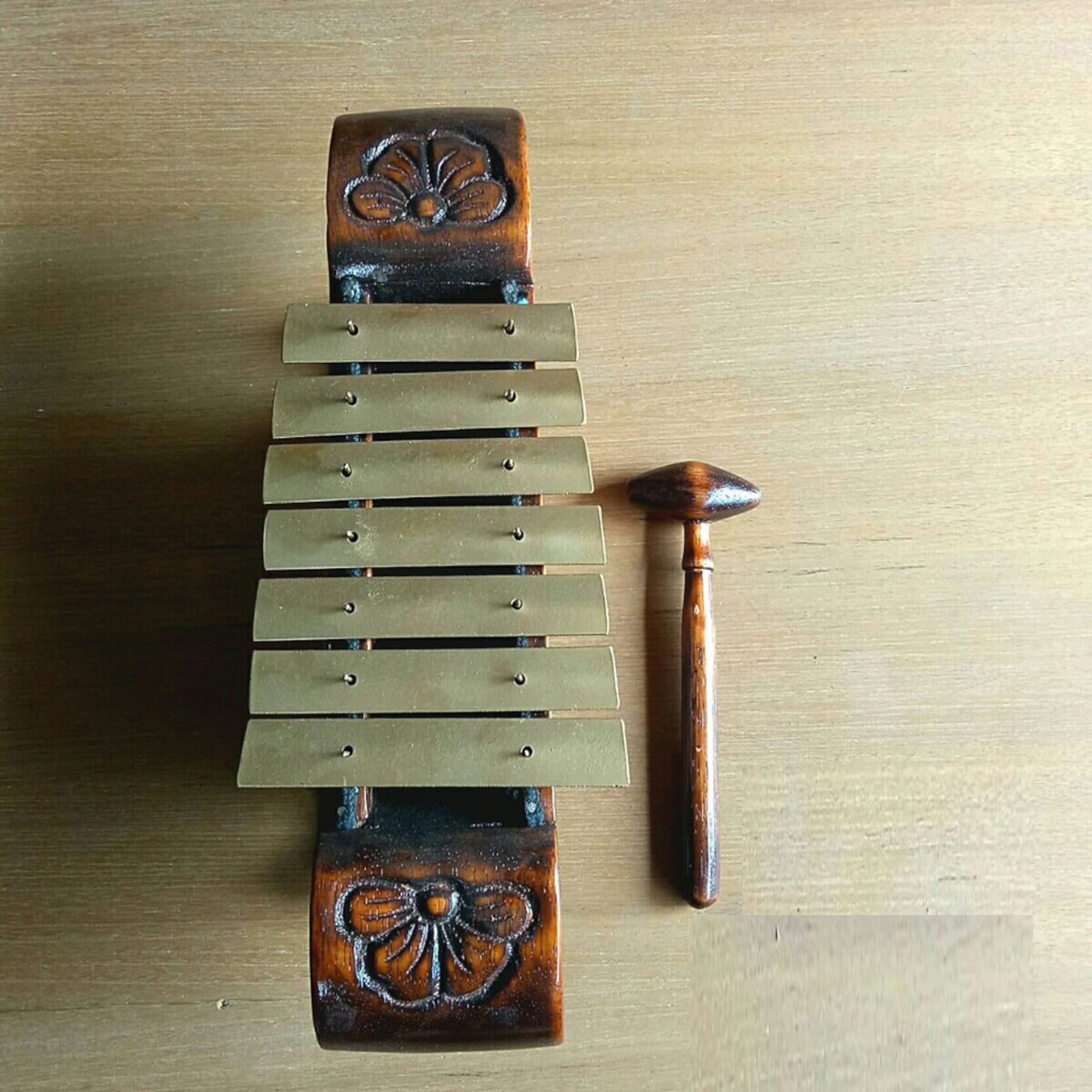 Gamelan 7tones Saron Gangsa Traditional Musical Instrument Etsy