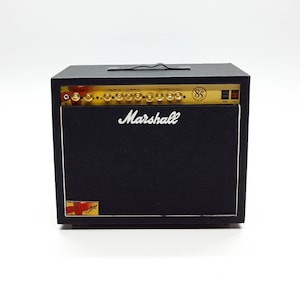 Miniature Amplifier Replica Sound 1 Stack Model Handcrafted Instrument Display Gift 1/6