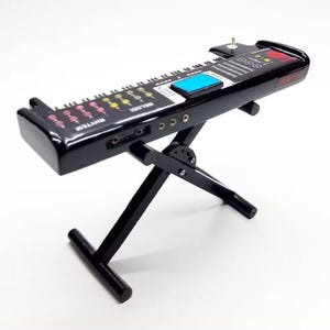 Miniature Mini Keyboard Black Replica Instrument Musical Display and Gift