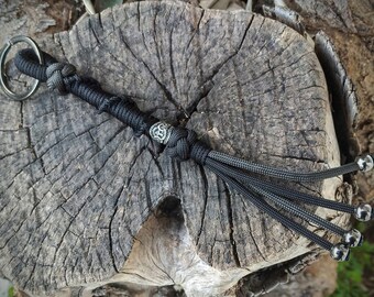Paracord keychain/gift keychain/Runic keychain/Best keychain