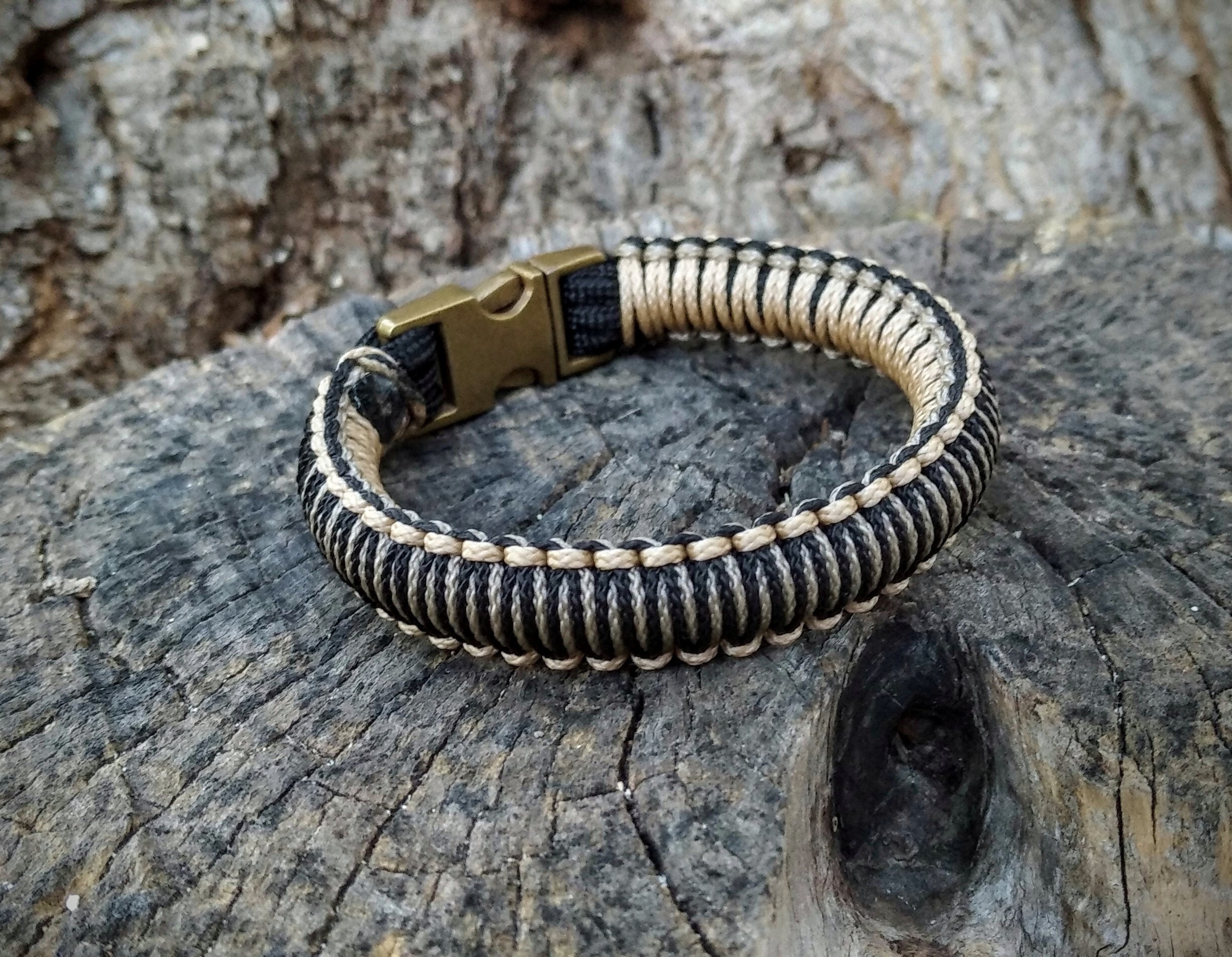 Leopard Paracord Shackle Brass Clasp Tiger Paracord Buckle Accessories for  DIY Custom EDC Lock for Bracelet Paracord Charms 