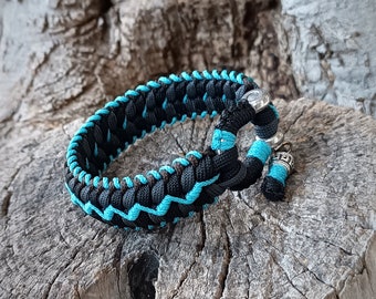 Pulsera de paracord / Pulsera de regalo / Pulsera masculina / Joyas para hombres / Hecha a mano