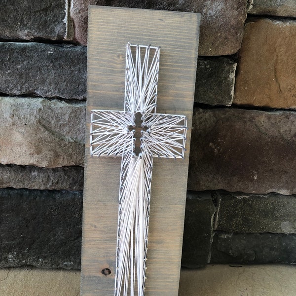 Cross String Art - Etsy
