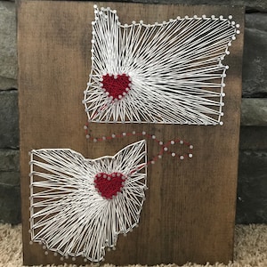 String at Home String Art Kits: Animals, Military, States and More