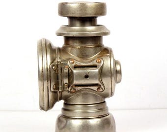 Lámpara lateral de latón antigua para coche Jos Lucas Ltd Brum, King Of The Road No. F146, Origen Inglaterra