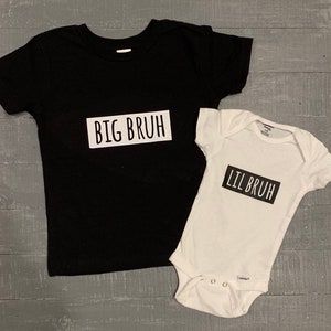 Big Brother /lil Brother Matching Set - Etsy