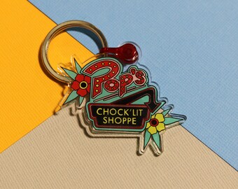 Riverdale South Side Serpents Key Chain Keyrings Kids Ornament Gift
