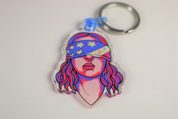 stranger things keychain