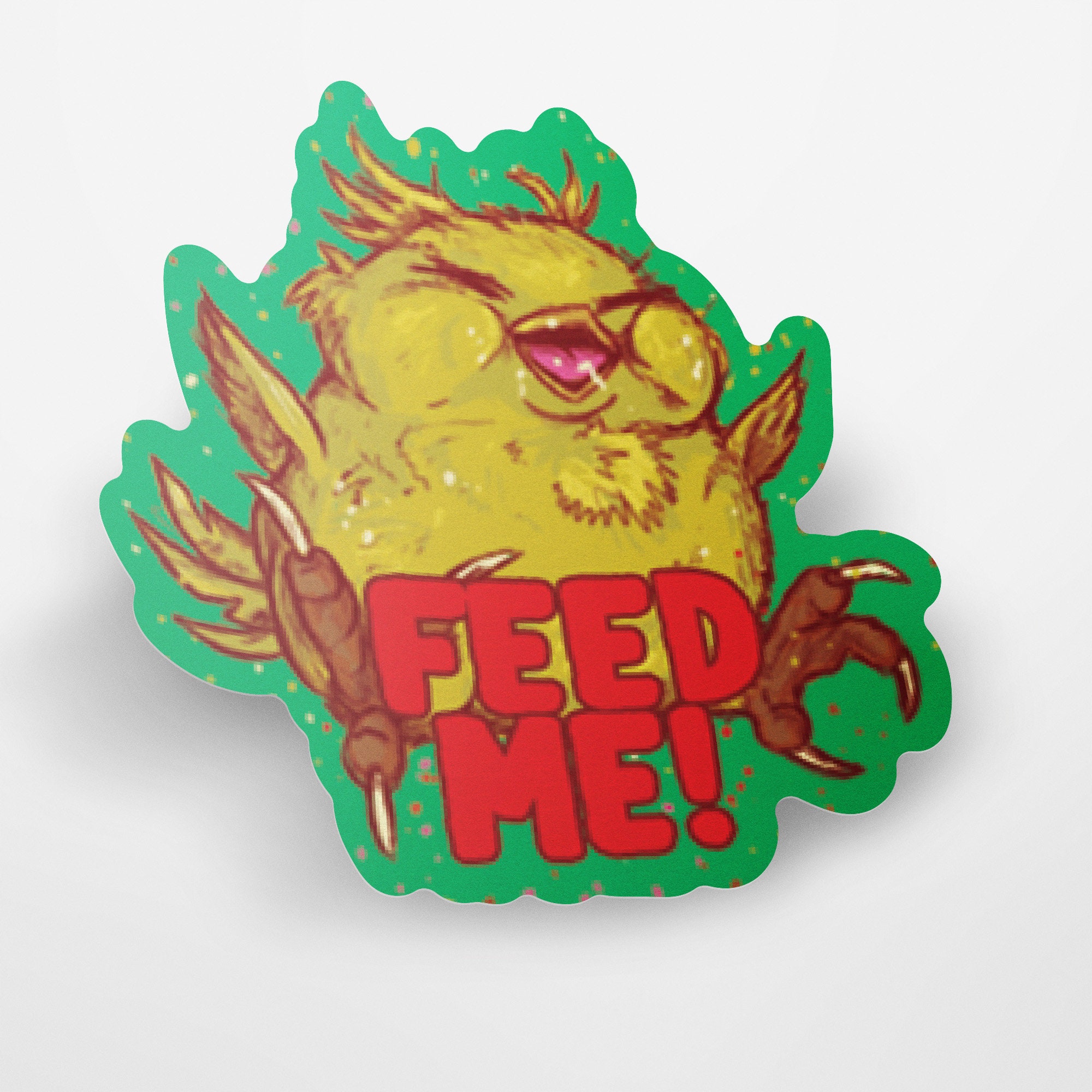 Fat Chocobo Final Fantasy VII Vinyl Sticker // FF Gamer Laptop - Etsy  Finland