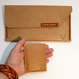 Portefeuille de voyage en cuir personnalisé, porte-enveloppe fin, petit porte-cartes, ensemble de voyage, cadeaux de retraite pour collègue de travail, cadeau voyageurs