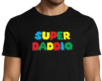 Super Daddio men's short sleeve T-shirt