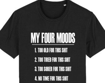 Men's Fit T-shirt - Offensive - My Four Moods