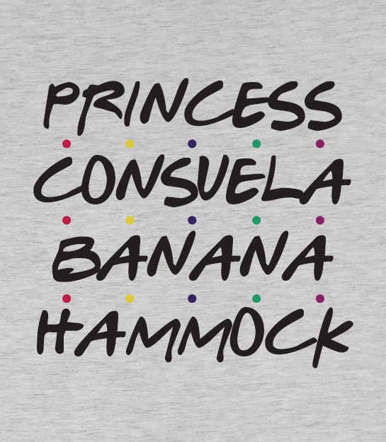 princess consuela banana hammock shirt