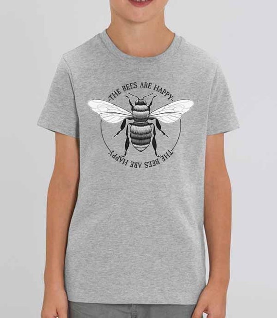Les abeilles sont heureuses abeille bourdon abeille T-shirt