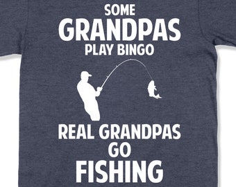 Grandpa Fishing Gift For Fisherman T Shirt Grandfather Shirt Fathers Day TShirt Grandpa Birthday Papa Gift Grandpa Fishing Tee - SA1498