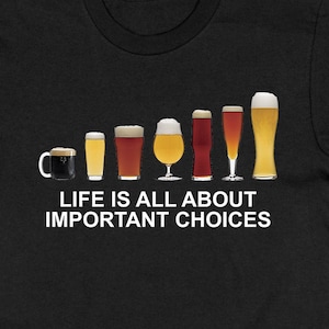 Beer Lover Gift For Men Funny Beer T Shirt Craft Beer TShirt Alcohol Shirt Funny Drinking Gift For Womens Beer Drinker Tee - SA1597