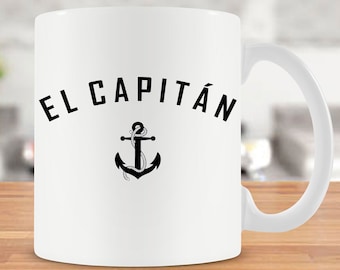Captain Coffee Mug Funny Captain Gift For Boat Owners Boaters Mug Sailing Gifts Best Captain Ever New Captain Mug Boating Cup - SA1469