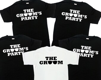 Groom And Groomsmen Shirts Bachelor Party Gifts Groom T Shirt Groomsman Shirt Stag Party Wedding TShirts Bach Party Proposal Tees -SA1118-30