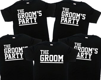 Bachelor Party Gifts For Groom T Shirt Groomsmen Shirts Bachelor TShirts Groomsmen Proposal Stag Party Outfit Bach Party Men Tees -SA1300-01