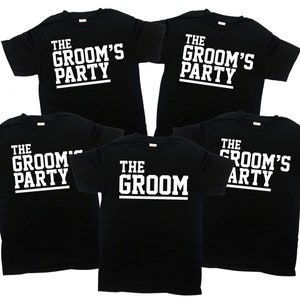 Bachelor Party Gifts For Groom T Shirt Groomsmen Shirts Bachelor TShirts Groomsmen Proposal Stag Party Outfit Bach Party Men Tees -SA1300-01