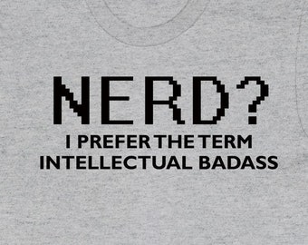 Nerd Shirt Geek T Shirt Engineer TShirt Nerd Humor T-Shirt Computer Geek Funny Tech Shirt Programmer Introvert Antisocial Nerdy Tee - SA180
