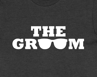 Groom Shirt Bachelor T Shirt Hubby Shirt Bachelor Party Gift For Groom To Be Wedding Party TShirt Heathered T Shirt Bella Canvas - SA1118