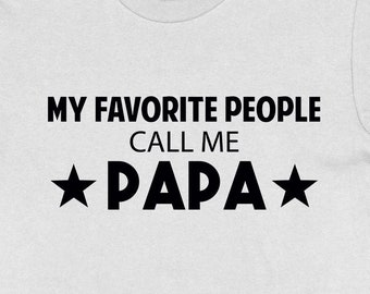 Funny Papa Gift For Grandpa Shirt Grandfather T Shirt Awesome Papa TShirt Grandpa Gift Ideas Fathers Day Present Grandfather Tee - SA166