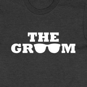 Groom Shirt Bachelor T Shirt Hubby Shirt Bachelor Party Gift For Groom To Be Wedding Party TShirt Heathered T Shirt Bella Canvas - SA1118