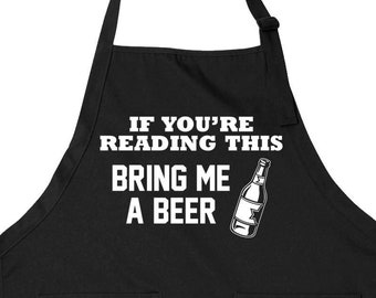Funny Apron For Mens BBQ Apron Grilling Gifts For Dad Apron With Pockets Fathers Day Present Daddy Gift Mans Apron Chef Apron - SA1472